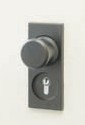 Gliderol Sectional Black handle for manual operation