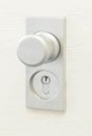 Gliderol white manual operation handle for sectional doors
