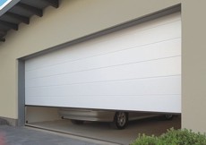 lpu40 M ribbed double sectional door