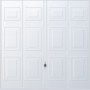 2004 georgian panelled steel up and over door