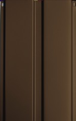 garador steel side hinged doors dark brown