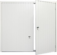 wicket door open in garage door