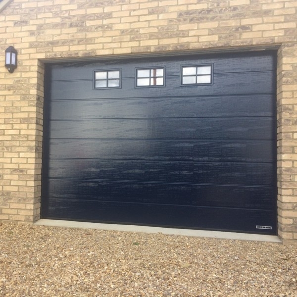 Hormann Steel Sectional Z Track Sectional Door Hormann LPU42 M Ribbed