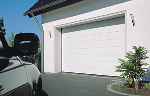 Carteck sectional double garage door