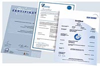 Quality management certificates for Hormann Doors