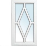 Novoferm diamond clear or frosted window option