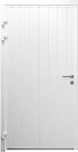 Standard ribbed door design - vertical