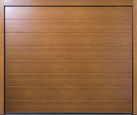View Centre Ribbed Carteck sectional Doors in Shop