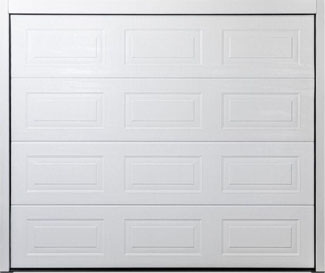 Carteck Sectional garage door - Georgian Panelled 
