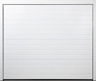 Carteck Sectional garage door - Standard Ribbed