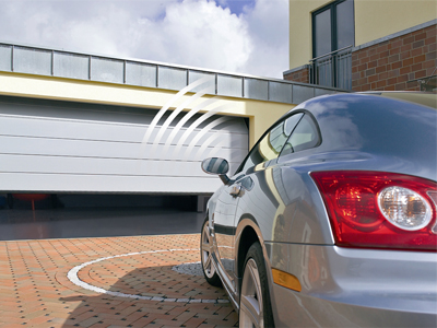 Hormann electrically automated garage door