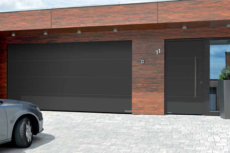 Matching Sectional Garage and Front Entrance door sets 