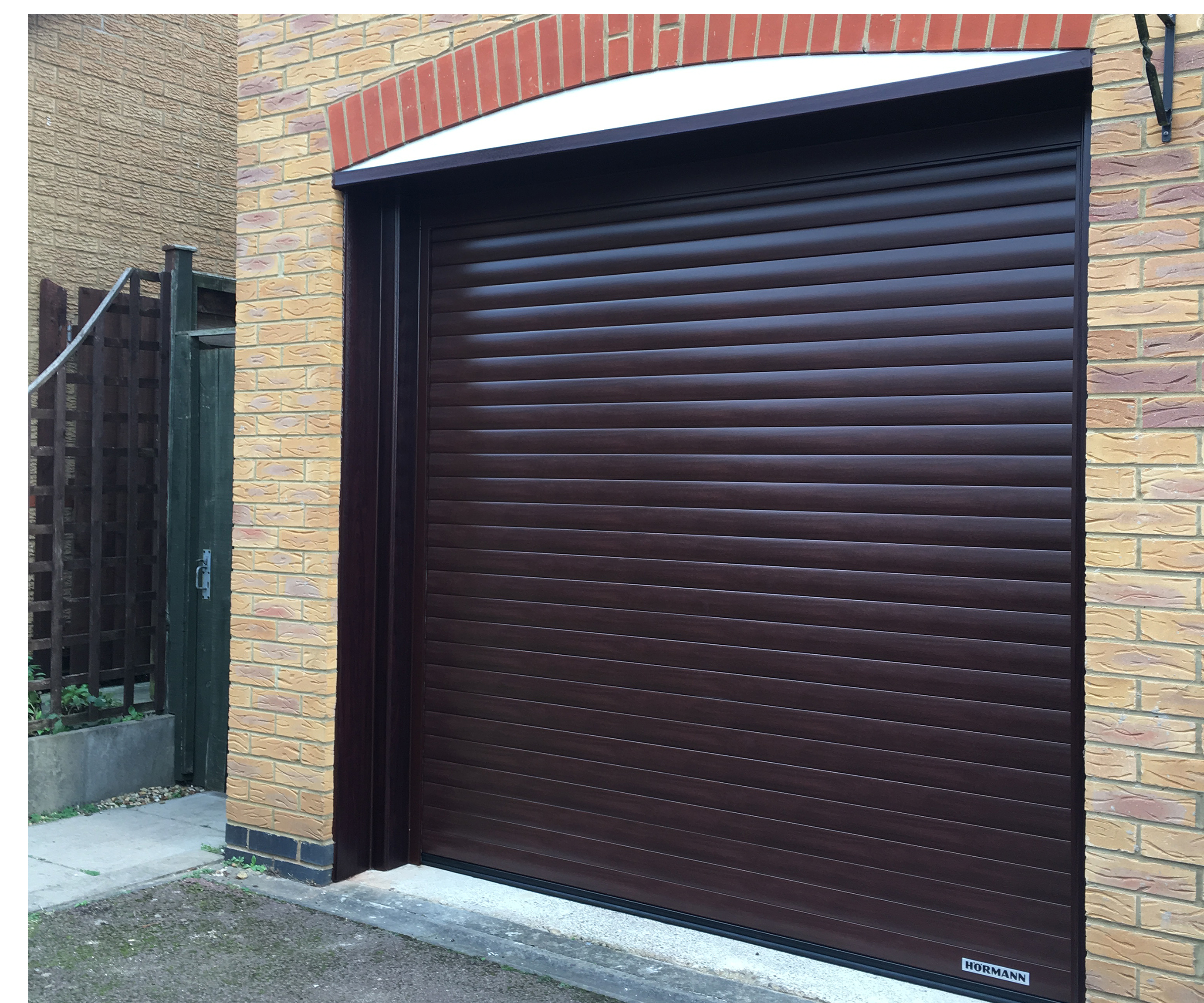 Purpose made roller shutter garage door