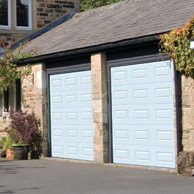 Seceuroglide sectional garage doors