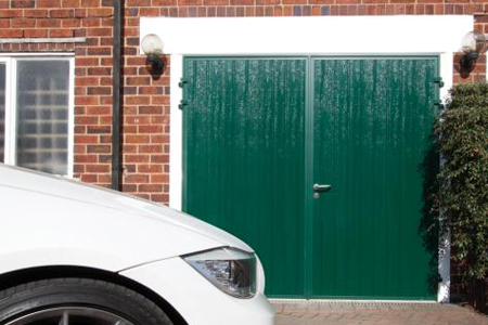 Carteck side hinged garage door