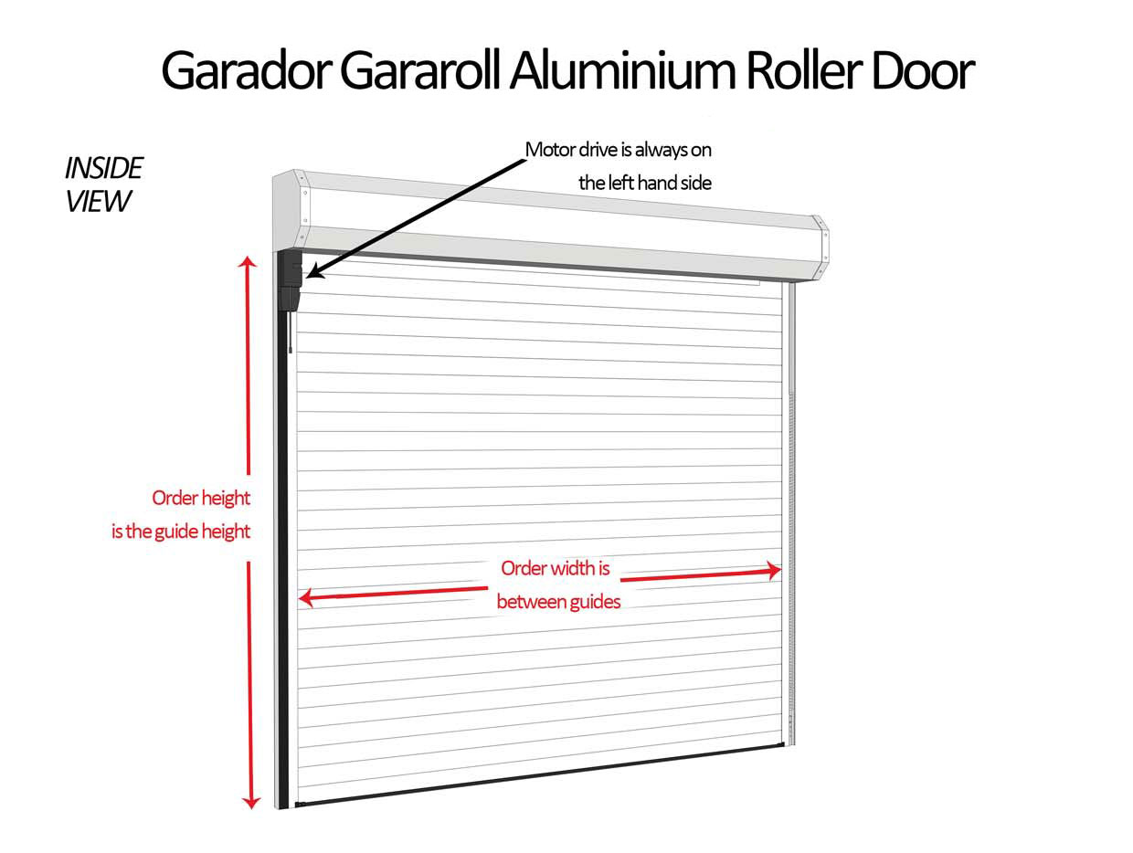 Garador GaraRoll Roller Shutter Garage Door Garador Roller Shutter