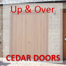 Cedar Up & Over Doors