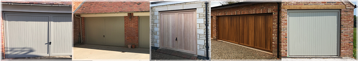 timber hardwood garage doors