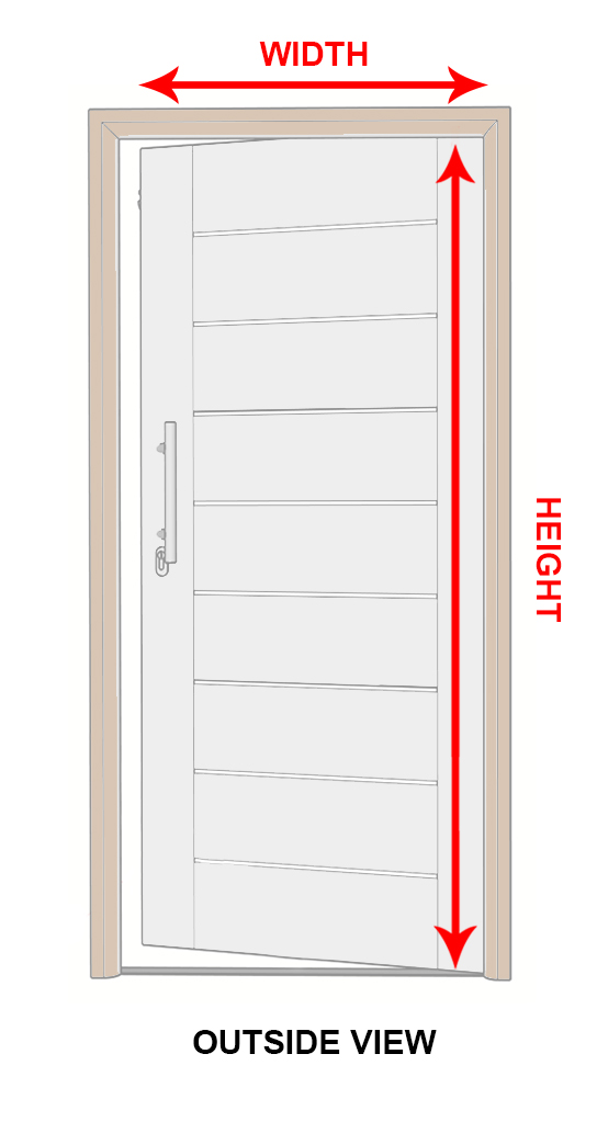 Personnel Door Outside View