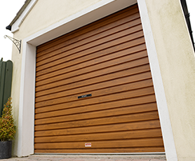 Roller shutter garage doors