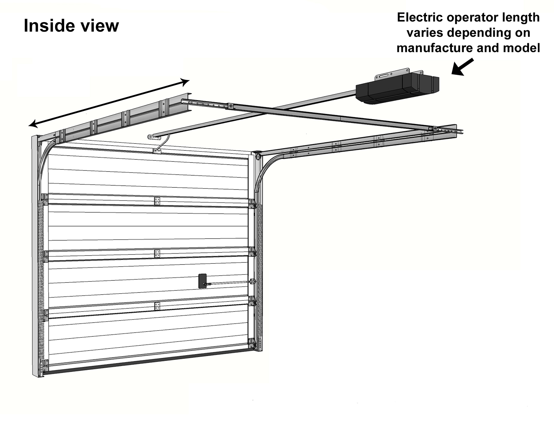 Inside View Of Sectional Door