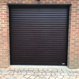 Gliderol Compact Roller Door with Full Hood and Laminate Finish