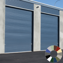 Gliderol Industrial Roller Door Continuous Steel Curtain (14 Colour Options)
