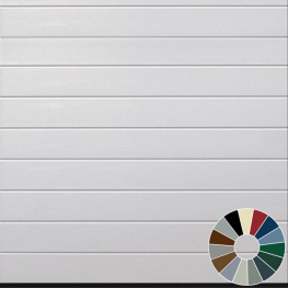Hormann LPU42 M Ribbed Silkgrain (17 Colour Options)