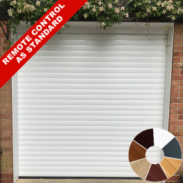 Gliderol Roller Door with No Hood - Laminate Woodgrain Finish (7 Colour Options)