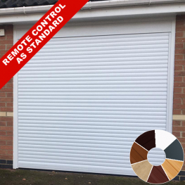 Gliderol Compact Roller Door with Full Hood and Laminate Finish (3 Colour Options)