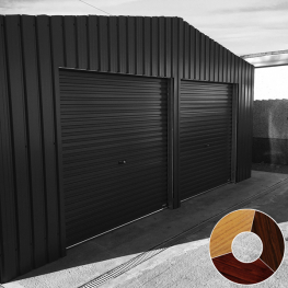 Gliderol Industrial Roller Door Continuous Steel Curtain (3 Colour Options)