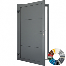 GDO 20mm Horizontal Wide Rib Personnel Door (34 Colour Options)