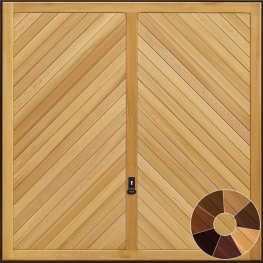 Garador Chevron Cedar (7 Colour Options)