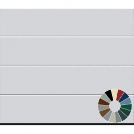 Hormann LPU42 L Ribbed Silkgrain (15 Colour Options)