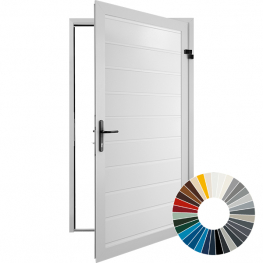 GDO 51mm Horizontal Medium Rib Personnel Door (32 Colour Options)
