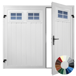 GDO Icon Chester Medium Rib Vertical with Windows (32 Colour Options)