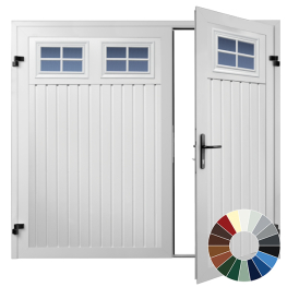 GDO Icon Asthall Standard Rib Vertical with Windows (32 Colour Options)
