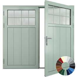 GDO Pro 51mm Vertical Medium Rib Traditional with Window (32 Colour Options)