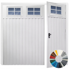 GDO Pro 51mm Vertical Standard Rib Chester with Window (32 Colour Options)