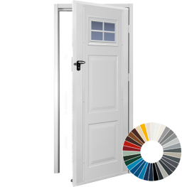 GDO Classic Highworth with Windows Personnel Door (32 Colour Options)