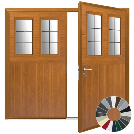 Carteck 40mm Luxe Toplight Standard Ribbed - Vertical (43 Colour Options)