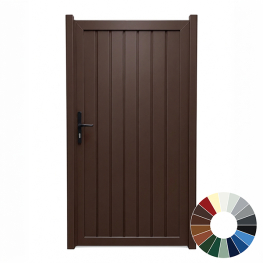 GDO Narrow Rib Vertical Pedestrian Gate (32 Colour Options)