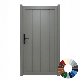 GDO Mid Rib Vertical Pedestrian Gate (32 Colour Options)