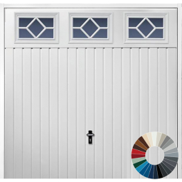 GDO Classic Vertical Standard Rib with Windows (32 Colour Options)