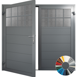 GDO Pro 20mm Horizontal Medium Rib Chester with Window (32 Colour Options)
