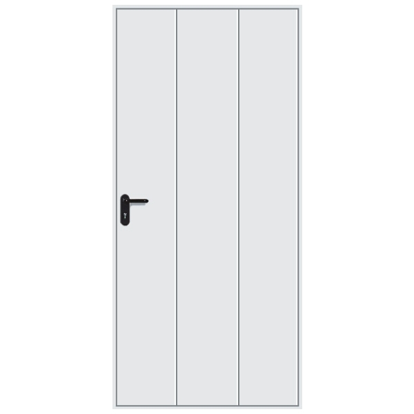Hormann 2601 Elegance Pedestrian Door White Steel Garage Personnel Doors