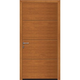 Hormann NT60 L Ribbed Horizontal Decograin Pedestrian
