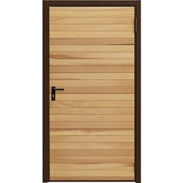 Garador Horizontal Cedar Personnel Door (Standard)