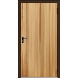 Garador Vertical Cedar Personnel Door (Standard)