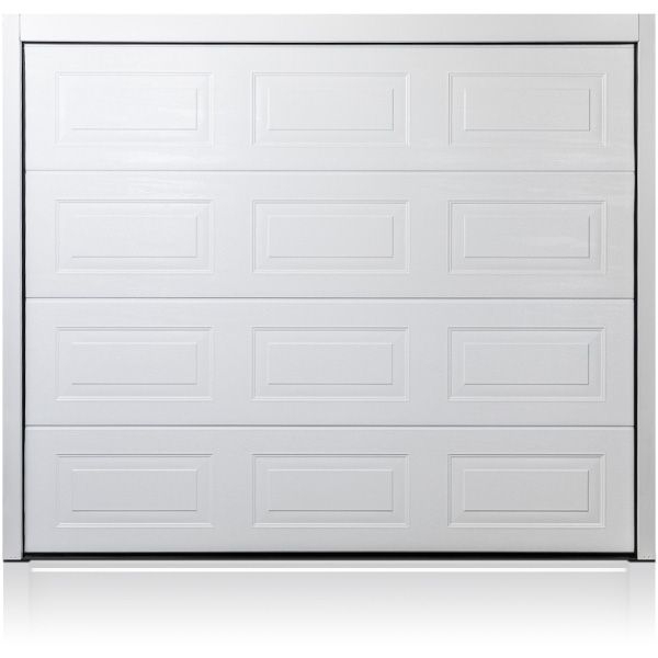 Carteck Steel Sectional Sectional Door Carteck Georgian Woodgrain